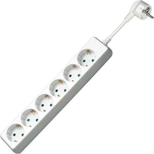 Goobay Πολύπριζο 6 Θέσεων με Καλώδιο 3m