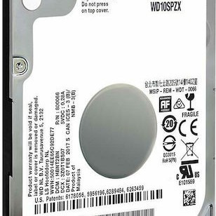 Western Digital Blue 1TB HDD Σκληρός Δίσκος 2.5