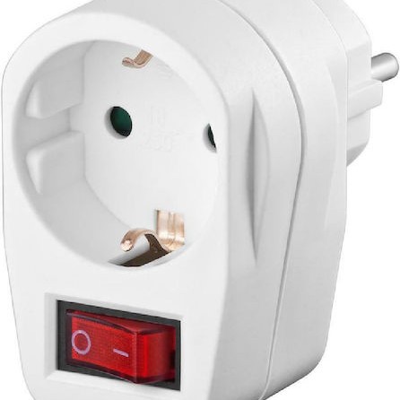 Goobay Μονόπριζο με Διακόπτη