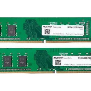 Mushkin Essentials DDR4 16GB RAM με 2x8GB Modules και Ταχύτητα 3200 για Desktop