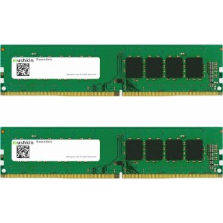 Mushkin Essentials DDR4 64GB RAM με 2x32GB Modules και Ταχύτητα 3200 για Desktop