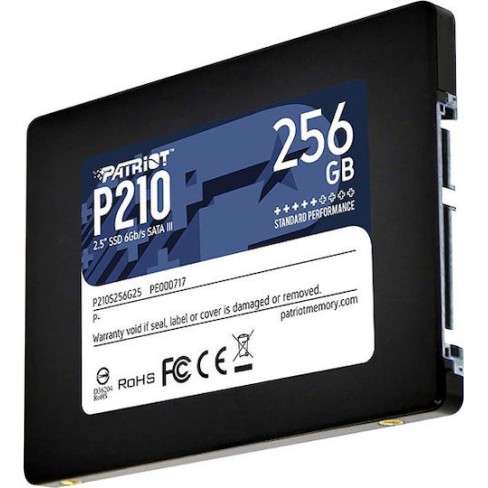 Patriot P210 SSD 256GB 2.5'' SATA III
