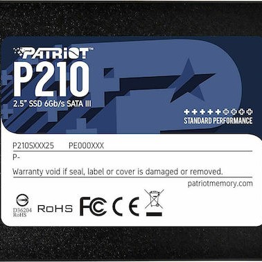 Patriot P210 SSD 512GB 2.5'' SATA III