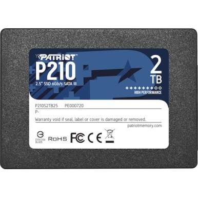 Patriot P210 SSD 2TB 2.5'' SATA III