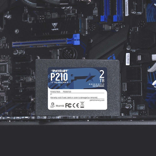 Patriot P210 SSD 2TB 2.5'' SATA III
