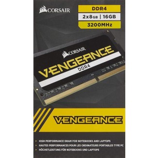 Corsair Vengeance DDR4 16GB RAM με 2x8GB Modules και Ταχύτητα 3200 για Laptop