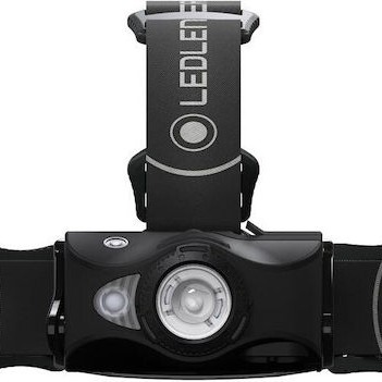 LedLenser Επαναφορτιζόμενος Φακός Κεφαλής LED IP54 με Μέγιστη Φωτεινότητα 600lm Headlamp MΗ8