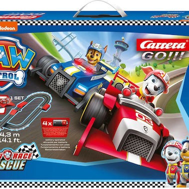 Carrera Πίστα Paw Patrol GO Ready, Race & Rescue για 8+ Ετών