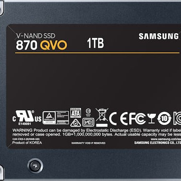 Samsung 870 QVO SSD 1TB 2.5'' SATA III