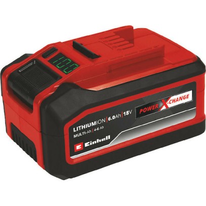 Einhell Μπαταρία Εργαλείου Λιθίου 18V με Χωρητικότητα 6Ah Power X-Change