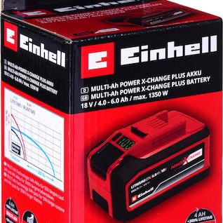 Einhell Μπαταρία Εργαλείου Λιθίου 18V με Χωρητικότητα 6Ah Power X-Change