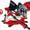 Einhell TE-SM 36/210 Li - Solo Φαλτσοπρίονο Μπαταρίας Συρόμενο με Δίσκο Κοπής Διαμέτρου 210mm, Οδηγό Laser & Ταχύτητα Κοπής 3800rpm (χωρίς Μπαταρία και Φορτιστή)