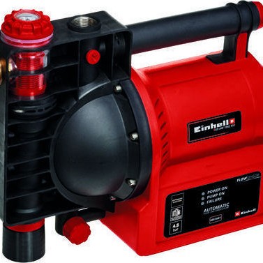 Einhell GE-AW 1042 FS Μονοβάθμιο Μονοφασικό Πιεστικό Συγκρότημα Νερού Χωρίς Δοχείο 1050W