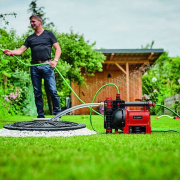 Einhell GE-AW 1042 FS Μονοβάθμιο Μονοφασικό Πιεστικό Συγκρότημα Νερού Χωρίς Δοχείο 1050W