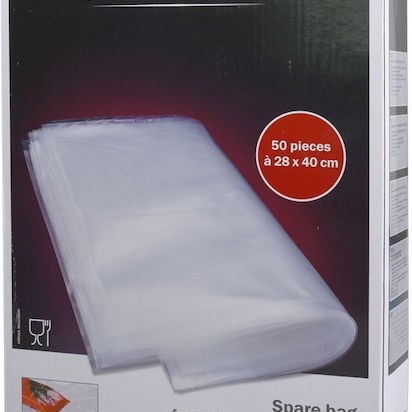 Profi Cook Σαγρέ Σακούλες για Συσκευές Vacuum 280x400mm 50τμχ