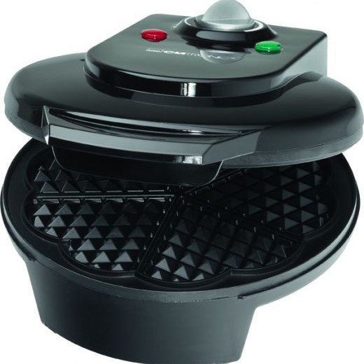 Clatronic WA 3491 Βαφλιέρα σε Σχήμα Λουλούδι 1200W White