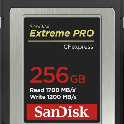 Sandisk Extreme Pro CFexpress 256GB Class 10 UHS-II με αντάπτορα