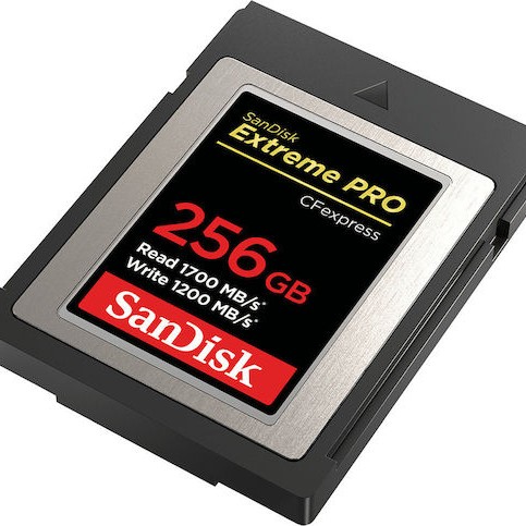 Sandisk Extreme Pro CFexpress 256GB Class 10 UHS-II με αντάπτορα
