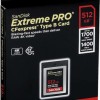Sandisk Extreme Pro CFexpress 512GB