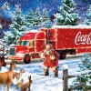Coca Cola: Χριστουγεννιάτικο Φορτηγό Puzzle 2D 1000pcs