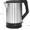 Clatronic WKS 3692 Βραστήρας 1.5lt 2200W Μαύρος