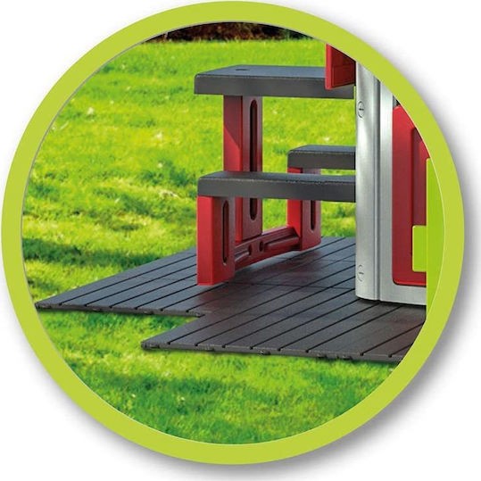 Smoby Αξεσουάρ Παιδικής Χαράς Σετ 6 Πλάκες 45x45εκ. Καφέ