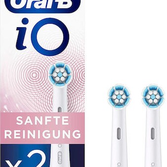 Oral-B iO Gentle Care Ανταλλακτικές Κεφαλές για Ηλεκτρική Οδοντόβουρτσα 2τμχ