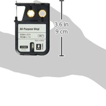 Dymo Ταινία Ετικετογράφου 7m x 12mm σε Λευκό Χρώμα