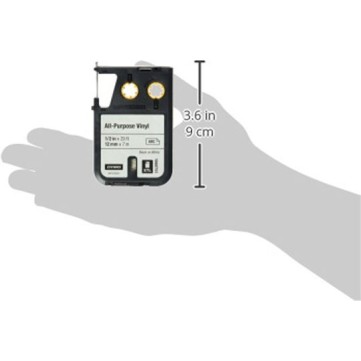 Dymo Ταινία Ετικετογράφου 7m x 12mm σε Λευκό Χρώμα