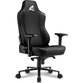 Sharkoon Skiller SGS40 Sytnhetic Leather Καρέκλα Gaming Δερματίνης με Ρυθμιζόμενα Μπράτσα Μαύρη
