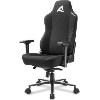Sharkoon Skiller SGS40 Fabric Υφασμάτινη Καρέκλα Gaming με Ρυθμιζόμενα Μπράτσα Μαύρη