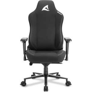 Sharkoon Skiller SGS40 Fabric Υφασμάτινη Καρέκλα Gaming με Ρυθμιζόμενα Μπράτσα Μαύρη