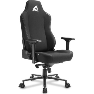Sharkoon Skiller SGS40 Fabric Υφασμάτινη Καρέκλα Gaming με Ρυθμιζόμενα Μπράτσα Μαύρη