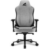 Sharkoon Skiller SGS40 Fabric Υφασμάτινη Καρέκλα Gaming με Ρυθμιζόμενα Μπράτσα Γκρι