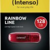 Intenso Rainbow Line 128GB USB 2.0 Stick Κόκκινο