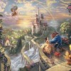 Kinkade: Disney: The Beautiful and The Beast Puzzle 2D 1000pcs