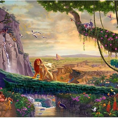 Thomas Kinkade The Lion King Puzzle 2D 6000 Κομμάτια
