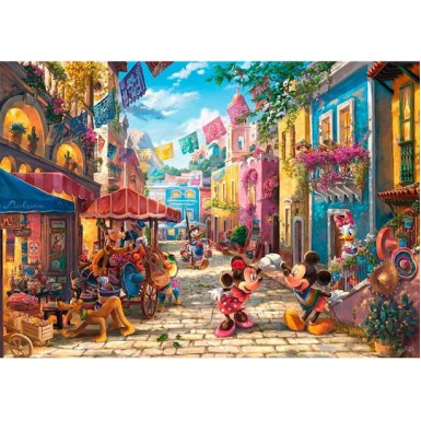 Schmidt Spiele Disney Mickey & Minnie In Mexico 6000 57397 Puzzle 6000 Pieces