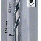 Bosch Τρυπάνι για Μέταλλο 6.5x107mm