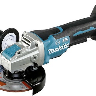 Makita Τροχός 125mm Μπαταρίας Brushless με Ρύθμιση Στροφών 18V Solo
