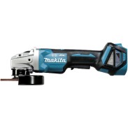 Makita Τροχός 125mm Μπαταρίας Brushless με Ρύθμιση Στροφών 18V Solo