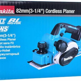 Makita Πλάνη 18V Solo με Σύστημα Αναρρόφησης
