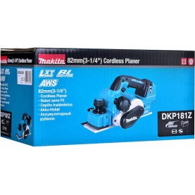 Makita Πλάνη 18V Solo με Σύστημα Αναρρόφησης