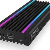 Icy Box IB-1824ML-C31 Θήκη για Σκληρό Δίσκο M.2 PCI Express NVME με σύνδεση USB 3.1 Type-C IB-1824ML-C31