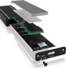 Icy Box IB-1824ML-C31 Θήκη για Σκληρό Δίσκο M.2 PCI Express NVME με σύνδεση USB 3.1 Type-C IB-1824ML-C31