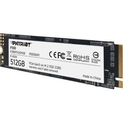 Patriot P300 SSD 256GB M.2 NVMe PCI Express 3.0