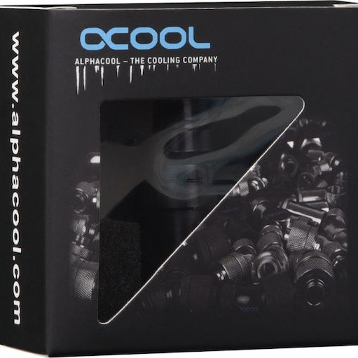 Alphacool Eiszapfen quick coupling female G1/4 inner thread Deep Black