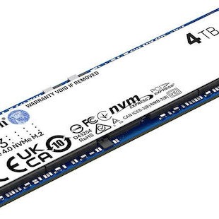 Kingston Nv3 SSD 4TB M.2 NVMe PCI Express 4.0