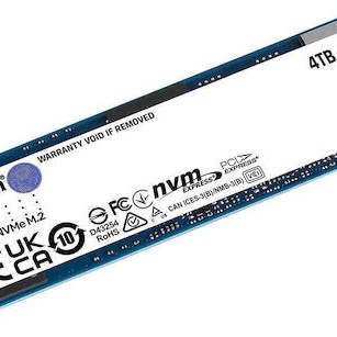 Kingston Nv3 SSD 4TB M.2 NVMe PCI Express 4.0