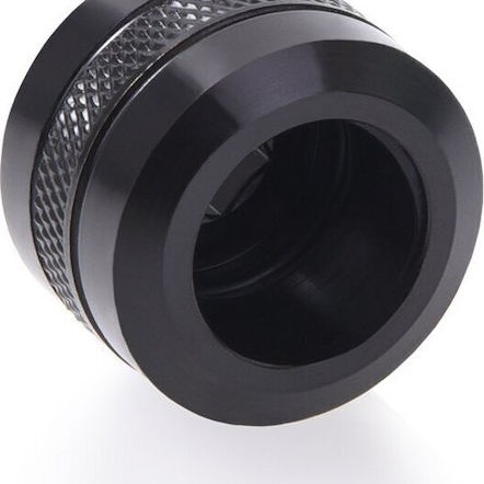 Alphacool Icicle PRO 16mm HardTube fitting G1/4 Μαύρο